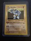 Shadowless Machoke 34/102 Base Set - WOTC Vintage Pokémon 1999 NMC 80 HP