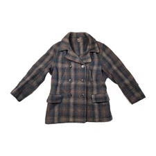 1940s Hercules Sears Roebuck Mackinaw Wool Coat - Sz 38 (READ)