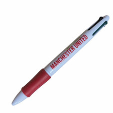 Manchester United FC Pen 4 colour Official Licensed School Office Football Gift