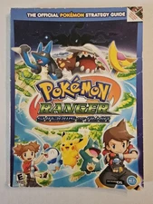 Pokemon Ranger Shadows of Almia Official Strategy Guide Nintendo DS w/ Poster!