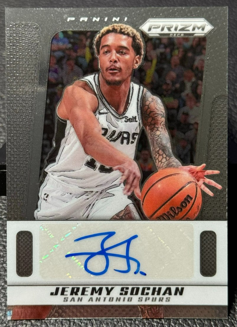 Jeremy Sochan 2024 Prizm Deca #125 Base Price Guide - Sports