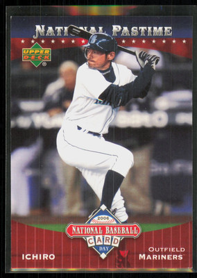 2006 National Baseball Card Day Upper Deck Pastime Ichiro Suzuki #NP-IS