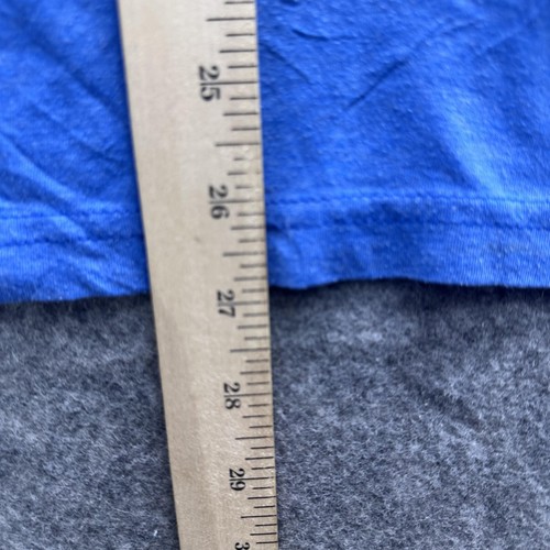 Charlie Hustle Shirt Mens Medium Blue Comets Graphic Made in USA Vintage Style - Bild 6 von 8