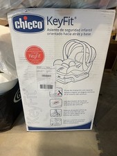 Chicco KeyFit Encore Infant Car Seat Black White Rear Facing Spring-loaded