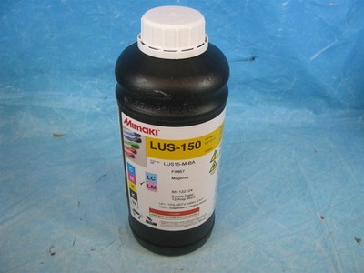 MIMAKI LUS-150 MAGENTA UV INK 1000ML No CHIP - LUS15-M-BA - EXP 12/AUG/2026
