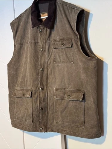The Vermont Country Store Original Barn Vest Fleece Lined XXL Workwear image 6