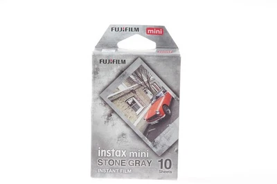 FUJIFILM FILM instax mini Gray Stone 10 Blatt - Abgelaufen - Bild 1 von 4