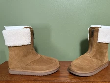 Koolaburra By UGG Lytta Girls Size 4Y Suede Warm Winter Boots New!!