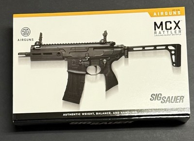 Sig Sauer MCX Rattler BB CO2 Rifle .177 Cal Semi-Auto/3RD Burst - BRAND NEW