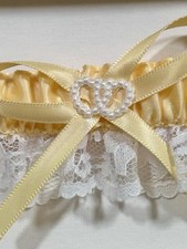 Vintage Jamie Lynn Garter Wedding Yellow New In Box