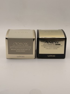 Avon Anew Ultimate 1 Day + 1 NIGHT Creams for 50 years +    0.50 oz. TRAVEL SIZE