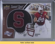 2015 Upper Deck Sweet Spot Helmets Andrus Peat (Black Helmet) #SS-AP READ 7l6
