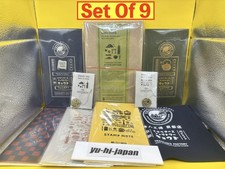 Kyoto Traveler's Limited Notebook 5 Refills 2 Brass Tags Bag Set of 9 New