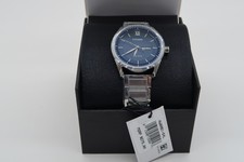 Citizen Eco-Drive Classic Blue Dial Men's Watch Classic Stainless AW0081-54L NEW