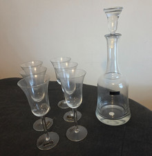 Toscany Wine Glass and Decanter Set-set of 6