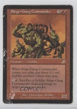 Siege-Gang Commander Magic: Scourge #103 2003