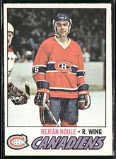 1977-78 O-Pee-Chee Rejean Houle #241 Montreal Canadiens