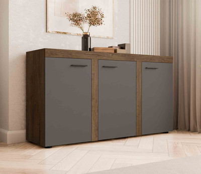 Kommode Rosco 3F mit Türen Sideboard Stilvoll Farbauswahl Wohnzimmer Kollektion