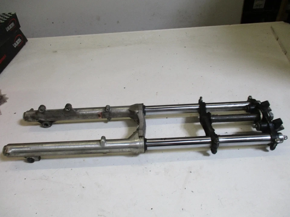 Gabel 37 mm 2. Honda FT 500 PC07 Flat Track Standrohre Gabelbrücke unten oben - Bild 1 von 4