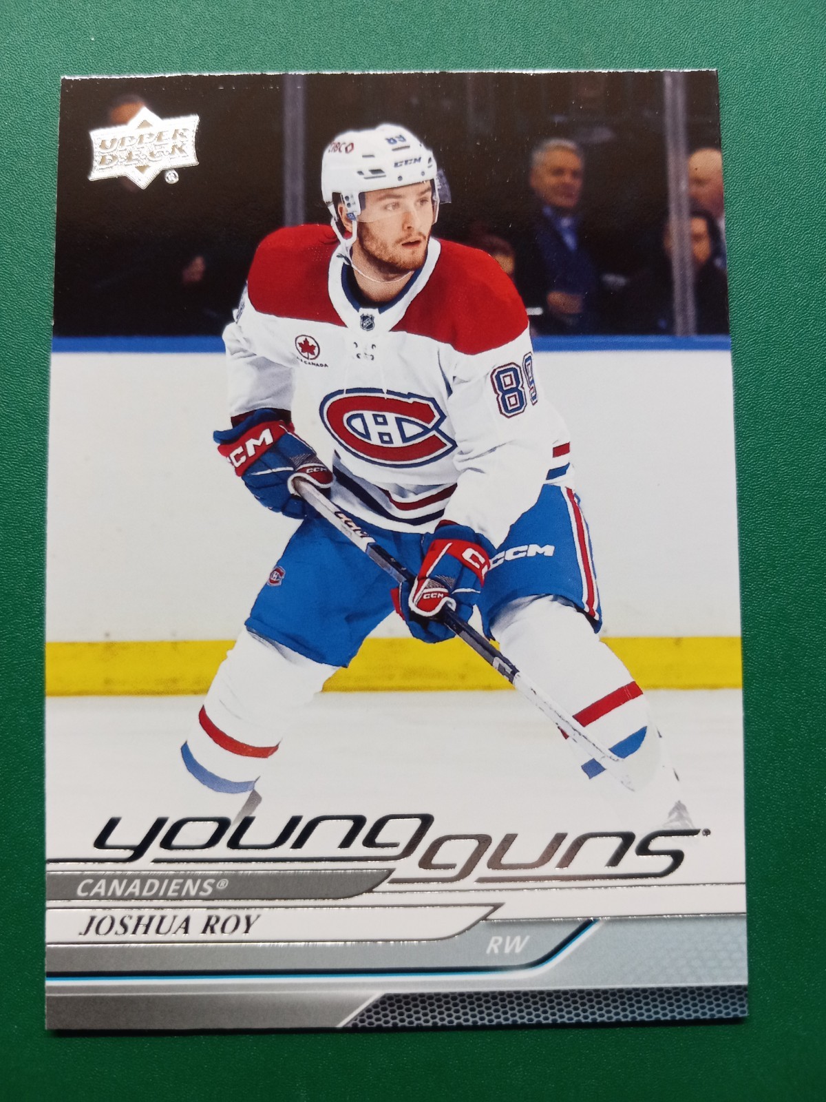 2024-25 Upper Deck Series 1 Young Guns #246 Joshua Roy Rookie Card
