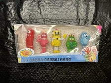 YO GABBA GABBA! GANG FIGURES New-Old Stock  2013 Wildbrain Jazwares Toy Vintage