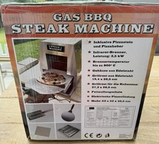 Neu OVP GAS BBQ STEAK MACHINE von ACTIVA (Modell: BF01/12910) Grill Pizza