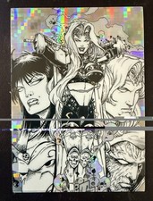 Lady Death Wicked Ways Chromium IV Chase 2/6 1997 Chaos Comics Holo