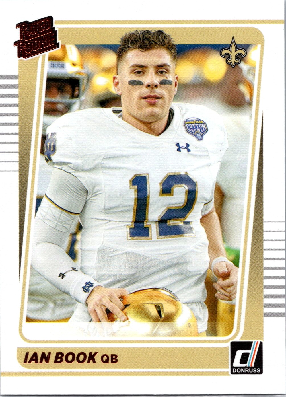 2021 Donruss #269 Ian Book Rated Rookies Portrait