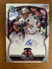 2023 Bowman Chrome - Mega Box Chrome Mojo Autographs Brooks Lee #BCMA-BL 