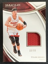 Tyler Herro 2024-25 Panini Immaculate Collection Swatches Jersey /99 #SWA-HRO