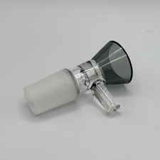 18mm Glass Bowl Piece Bong Slide Thick Glass Bowl for Water Pipe Bongs - Gray