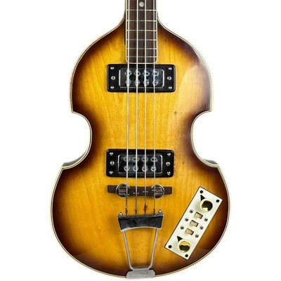 Greco VB Violin Bass 1970s - Vintage Sunburst