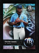 2023 Bowman Platinum Top Prospects Bar Foil 3/75 Xavier Isaac #TOP-79 0yg9