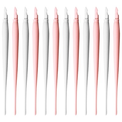  12 Pcs Scratch-Stift Kind Schwarze Löschbare Stifte Plastikstöcke