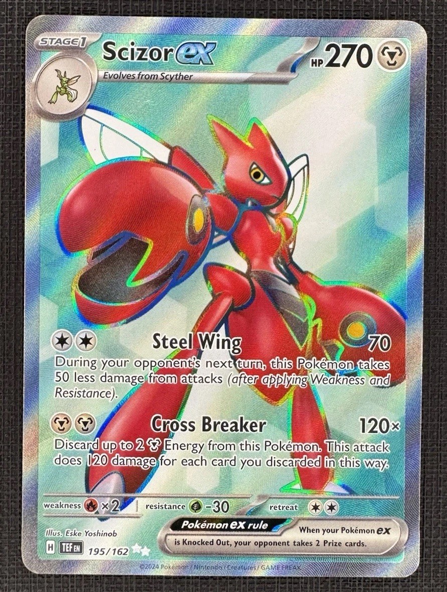 Scizor ex 195/162 Sv05: Temporal Forces Holo