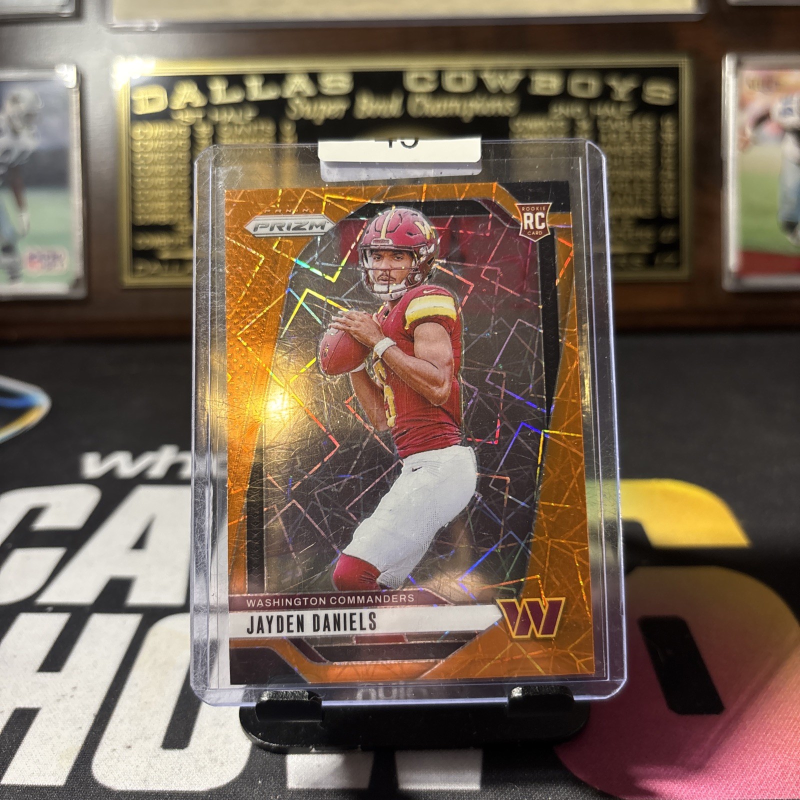 2024 Panini Prizm - Rookies Jayden Daniels #347 Lazer Prizm (RC)