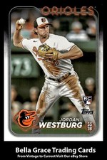 2024 Topps Series One Jordan Westburg #66 Baltimore Orioles Rookie MLB Baseball 