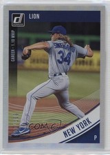 2018 Panini Donruss Variations Stat Line Career /109 Noah Syndergaard (Lion) 2t9