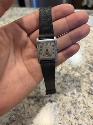 Vintage 1929 Bulova Ambassador 10AL Wrist Watch Art Deco