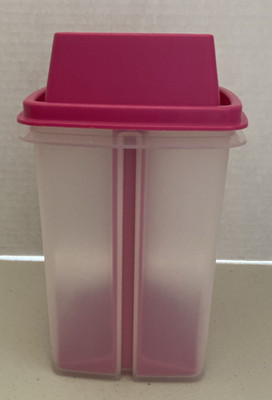 Tupperware Pickle Keeper Pink Clear 1330 *pre-owned*