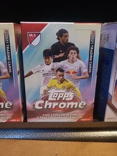 2021 Topps Chrome MLS Soccer Blaster Box Factory Sealed