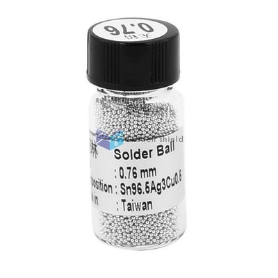 25K Pcs Diameter BGA Reballing Soldering Iron Unleaded Solder Balls 0.76mm Kd #q
