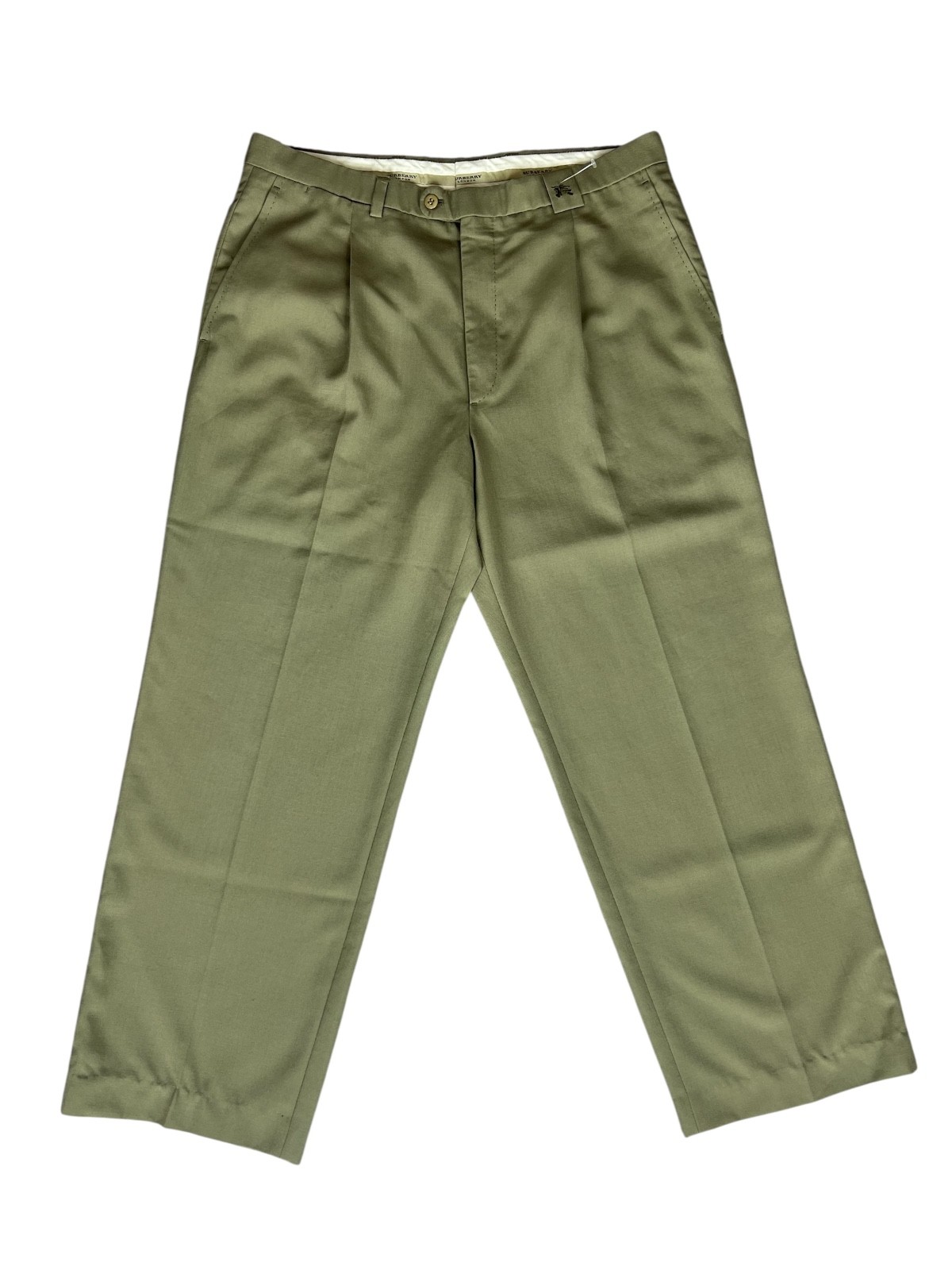 Burberry London Pants Made in Spain Olive Size - 44