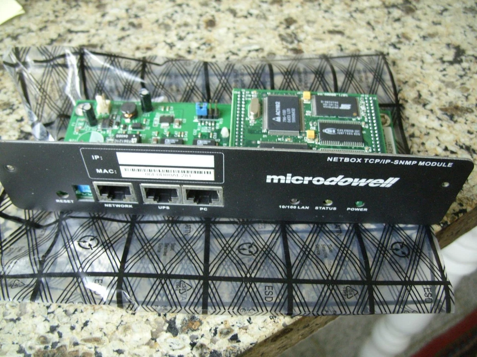 Netbox TCP/IP-SNMP Module für Microdowell UPS