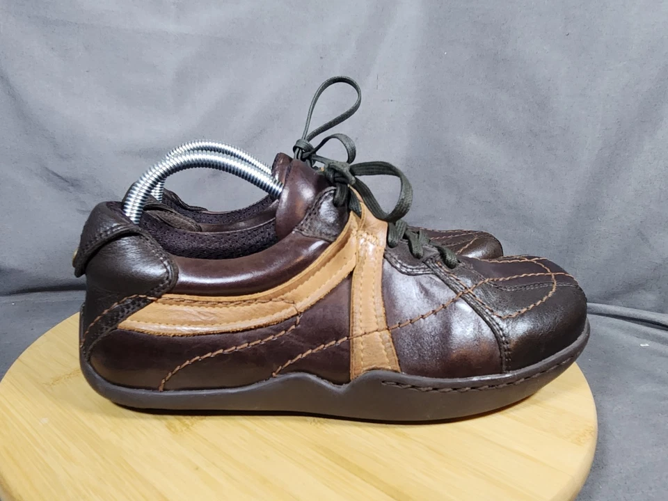 Earth Shoes Kalso Negative Heel  Westside Butter Calf Mahogany Men 8 Women 10 - Image 3 of 4