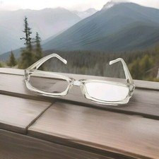 BENETTON TRANSPARENT EYEGLASSES FRAME 50-18-135. 129.50.
