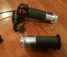 36 VOLT DIGITECH THROTTLE WITH HANDLE GRIP FOR SCOOTER OR E BIKE EBIKE