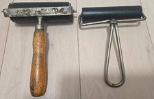 Lot of 2 Speedball Rubber Brayers Hunt Pen Company