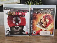 Homefront & Heavenly Sword (PlayStation 3) โ Adventure & Action Bundl