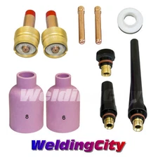 WeldingCity® Large Gas Lens Kit .040" TIG Welding Torch 17/18/26 T16 | US Seller